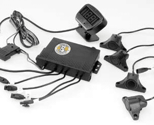 Parking Sensors Set 4 Sensors, Buzzer or Distance Meter