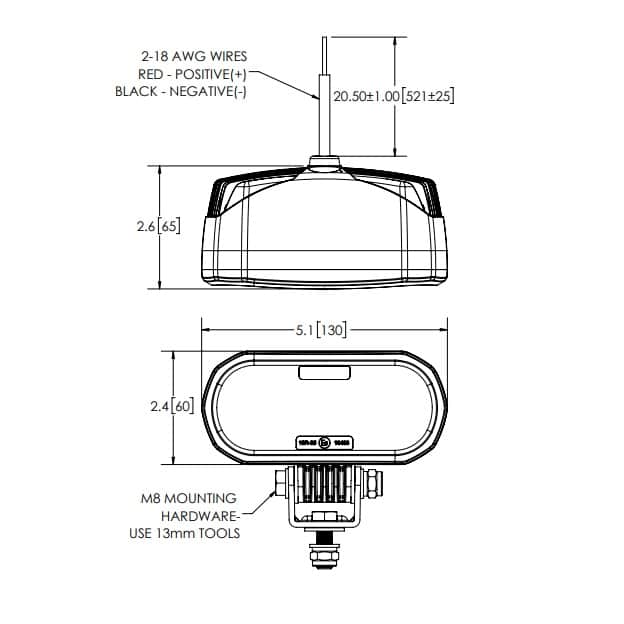 RED Line (Red warning line) EW2025R incl. Deutsch connector - Image 4
